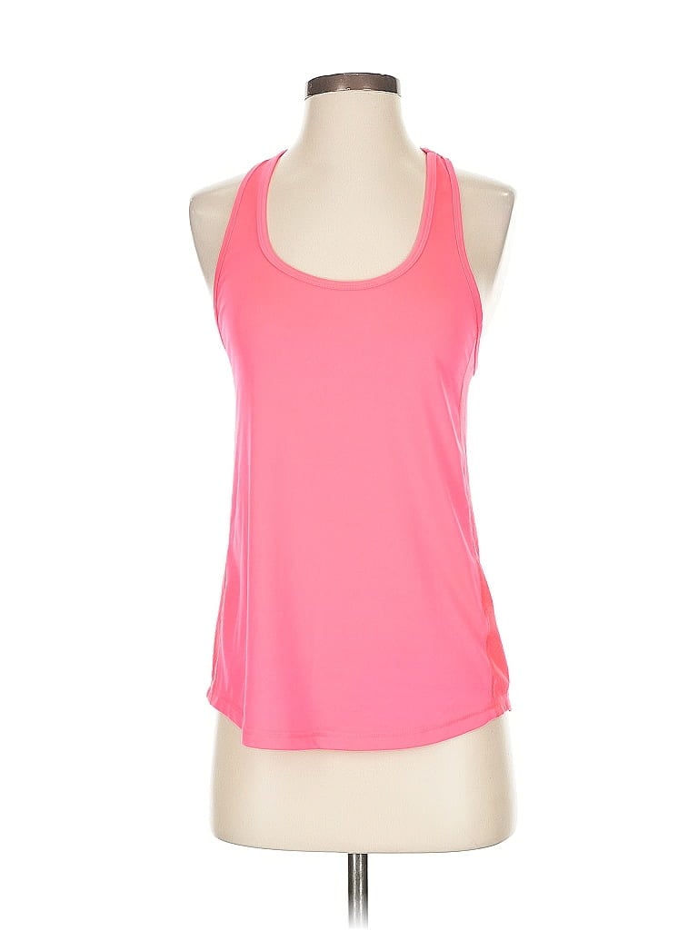 Click to view more detailed imagery on our partner's website Pre-owned Flx Tank Top Pink Halter Neckline Tops