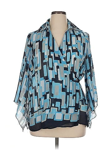 Ashley Stewart 3/4 Sleeve Blouse (view 1)