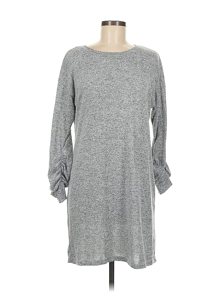 Click to view more detailed imagery on our partner's website Pre-owned Rabbit Rabbit Rabbit Designs Casual Dress In Gray
