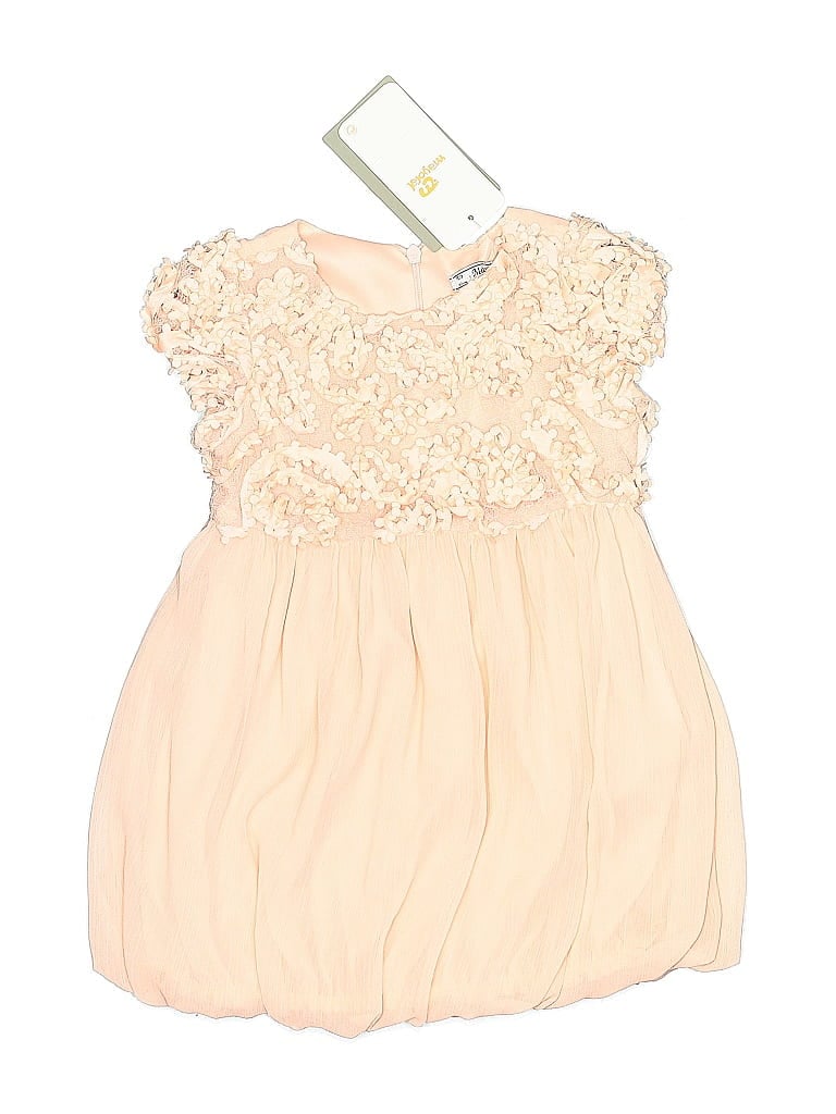 Mayoral 100% Polyester Ivory Dress Size 90 - photo 1