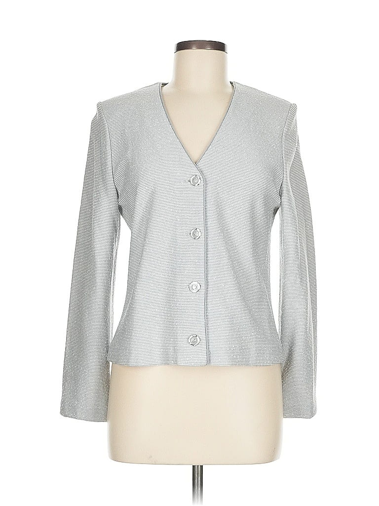 St. John Collection Gray Blazer Size 8 - photo 1