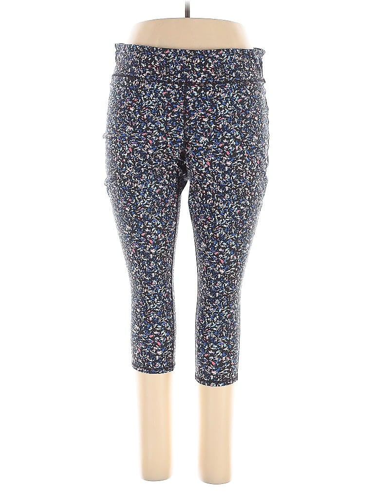 Pre-owned Gap Fit Active Pants In Blue