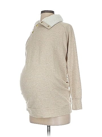 Isabel Maternity Pullover Sweater (view 1)
