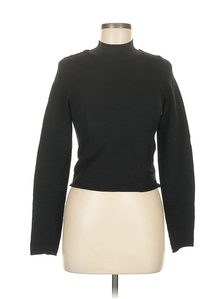 Click to view more detailed imagery on our partner's website Pre-owned 525 America Long Sleeve Top Black Turtleneck Tops