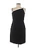 David Meister 100% Polyester Solid Black Cocktail Dress Size 6 - photo 1
