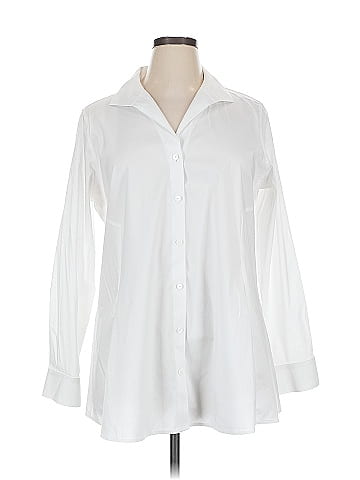 Foxcroft Long Sleeve Blouse (view 1)