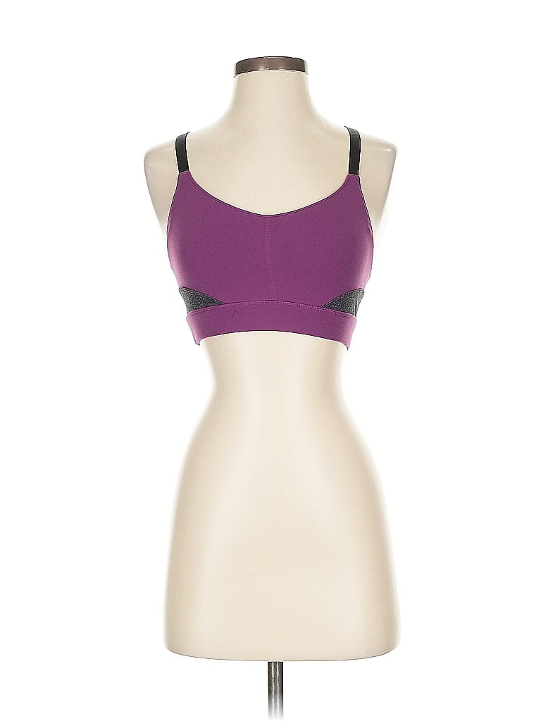 Oiselle Purple Sports Bra Size 4 - photo 1