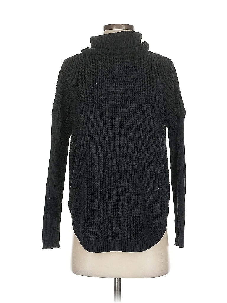 Pre-owned Michael Michael Kors Turtleneck Sweater In Black