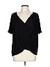 Left Coast by Dolan Black Short Sleeve Top Size L - photo 1