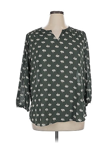 Fun2Fun 3/4 Sleeve Blouse (view 1)