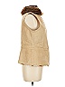 Montanaco 100% Polyester Tan Faux Fur Vest Size M - photo 3
