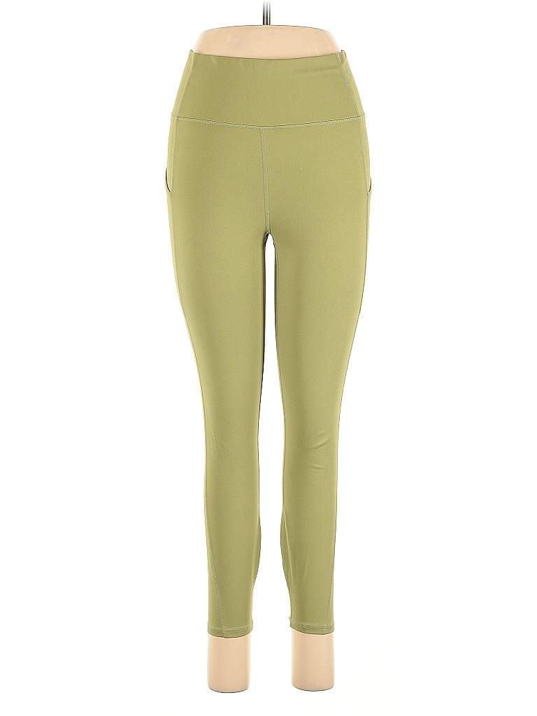 Pre-owned Fabletics Active Pants In Green