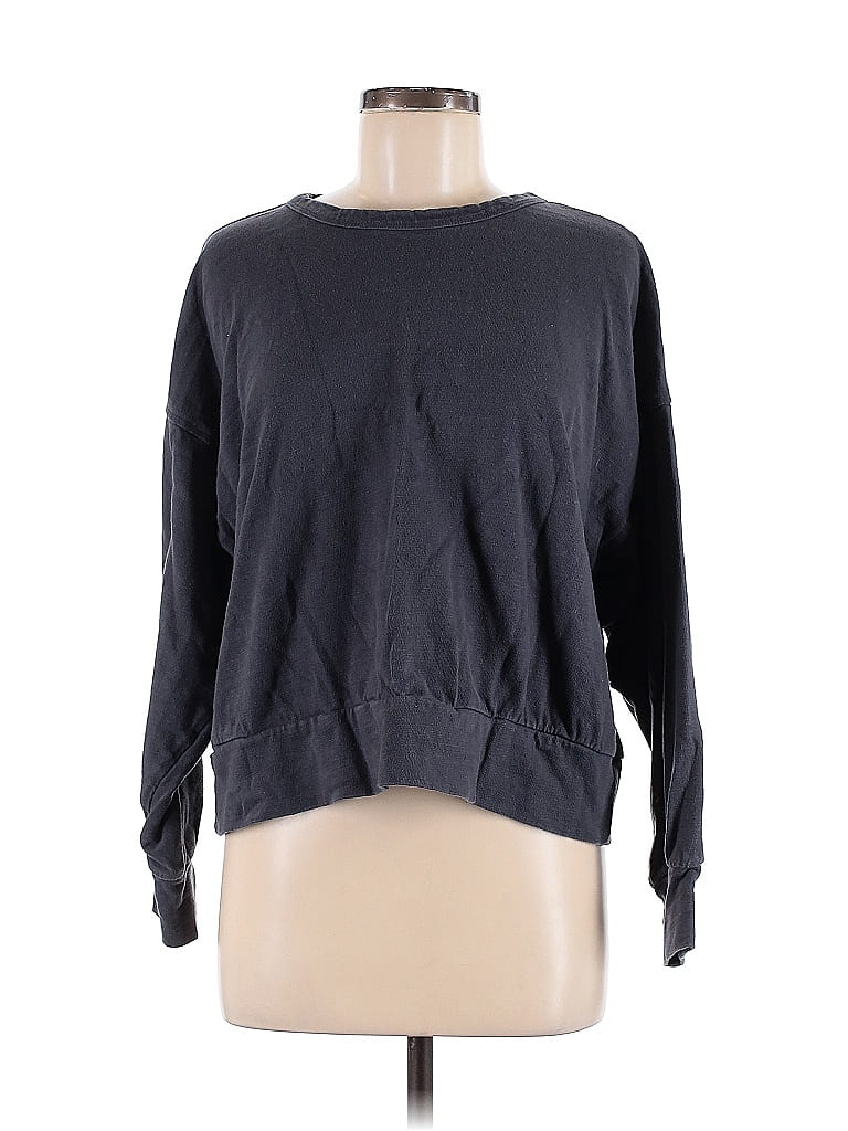 Pre-owned Ann Taylor Loft Pullover Sweater In Black