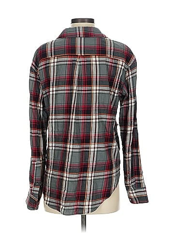 Elizabeth and James Long Sleeve Button-Down Shirt (view 2)