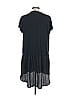 Left Coast by Dolan Solid Black Casual Dress Size L - photo 2