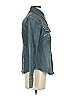 Petrol Blue Long Sleeve Button-Down Shirt Size S - photo 3