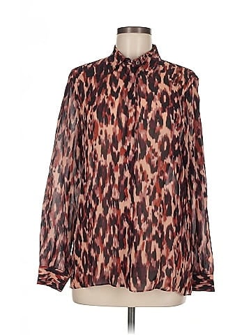 Massimo Dutti Long Sleeve Blouse (view 1)