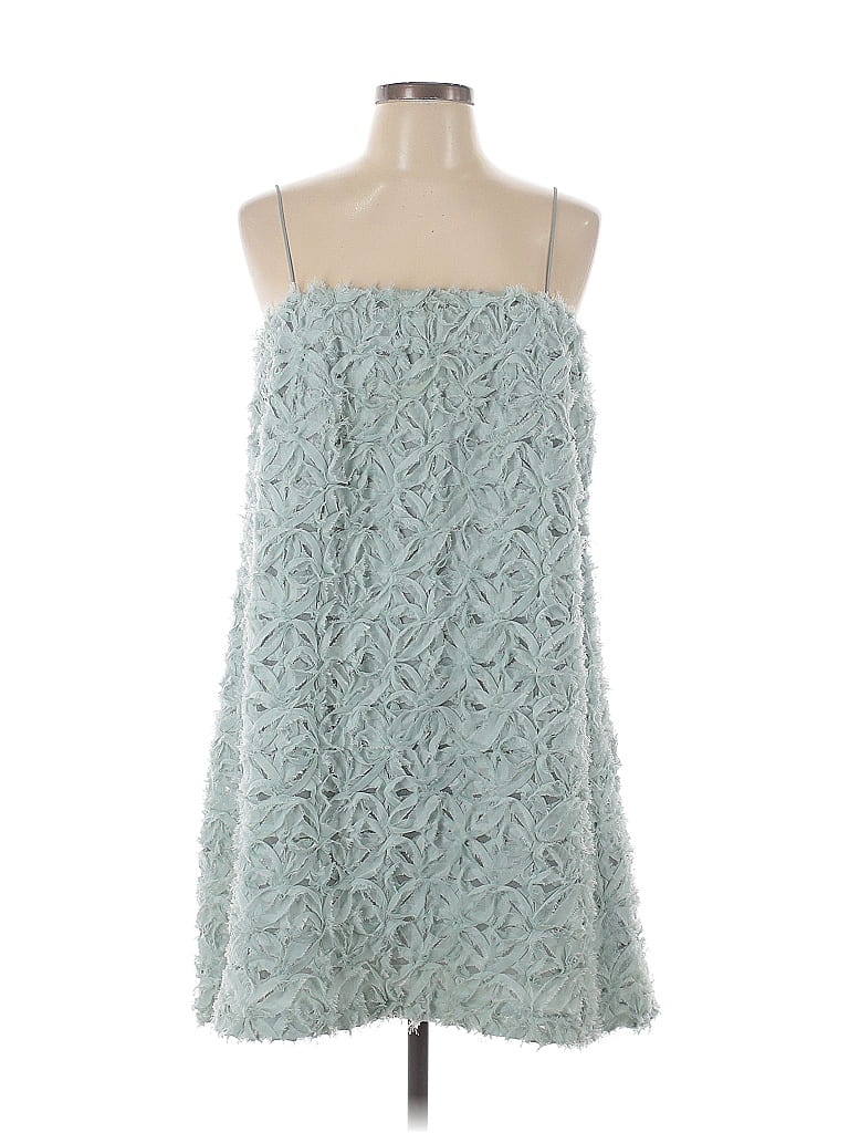 Sunday in Brooklyn 100% Polyester Teal Cocktail Dress Size L - photo 1