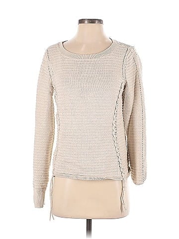 White + Warren Pullover Sweater (view 1)