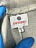 Sundry 100% Cotton Gray Ivory Track Pants Size L - photo 4