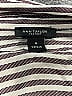 Ann Taylor Factory 100% Rayon Stripes Brown Long Sleeve Blouse Size M - photo 7