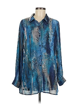 Belle By Kim Gravel Long Sleeve Blouse