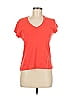Chico's Design 100% Cotton Orange Short Sleeve T-Shirt Size M - photo 1