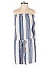 Becca Stripes Blue Romper Size S - photo 1