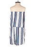 Becca Stripes Blue Romper Size S - photo 2