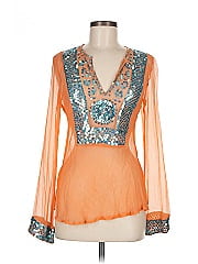 Sharagano Long Sleeve Blouse