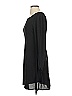 Everly 100% Polyester Solid Black Casual Dress Size S - photo 5