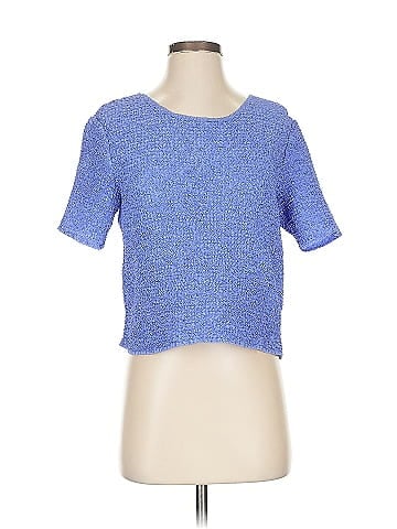 Bala Bala Black Floral Short Sleeve Sheer Top (view 1)