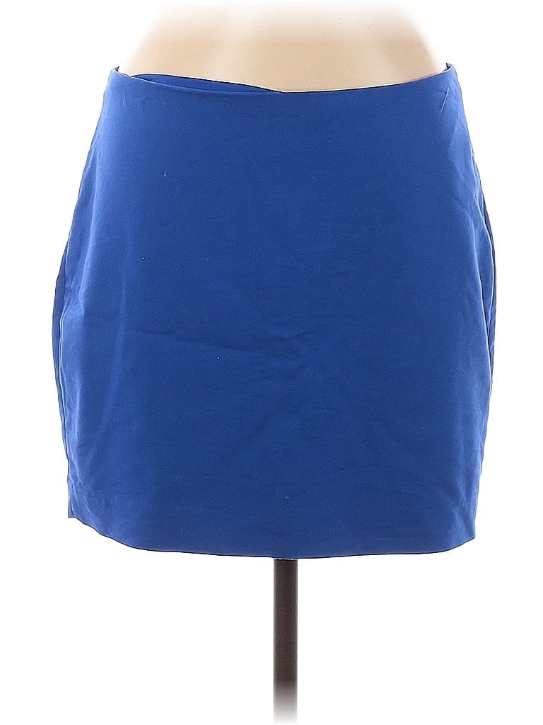Pre-owned Express Casual Skirt In Blue