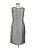Antonio Melani Tweed Gray Cocktail Dress Size 6 - photo 1