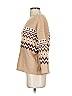Francesca's 100% Polyester Chevron-herringbone Tan Pullover Sweater Size S - photo 5
