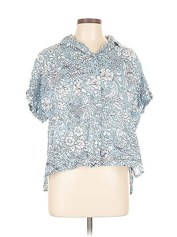 RACHEL ASHWELL Short Sleeve Blouse (view 1)