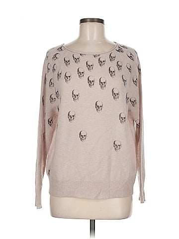 Skull Cashmere Cashmere Pullover Sweater (view 1)
