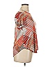 Alfani Red Short Sleeve Blouse Size 0X - photo 4