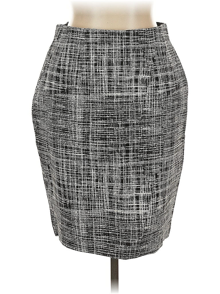 Pre-owned Amanda + Chelsea Formal Skirt In Gray