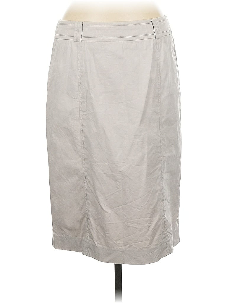 Click to view more detailed imagery on our partner's website Pre-owned Talbots Formal Skirt In White
