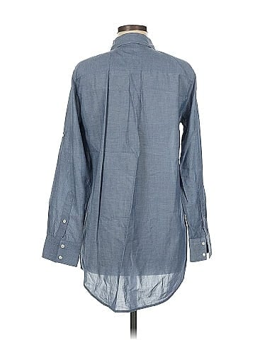 J.Crew Factory Store Long Sleeve Button-Down Shirt (view 2)