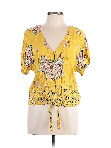 Miss Me Short Sleeve Blouse (view 1)
