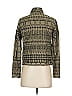 Chico's Design 100% Cotton Tweed Green Long Sleeve Button-Down Shirt Size S - photo 2