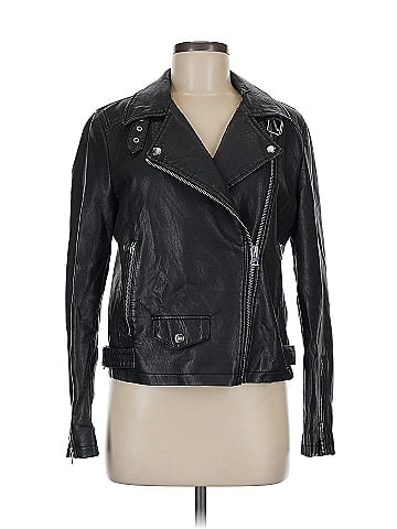 Topshop Faux Leather Jacket (view 1)