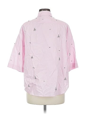 Zara 3/4 Sleeve Button-Down Shirt (view 2)