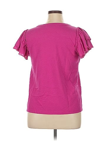 Ann Taylor LOFT Short Sleeve T-Shirt (view 2)