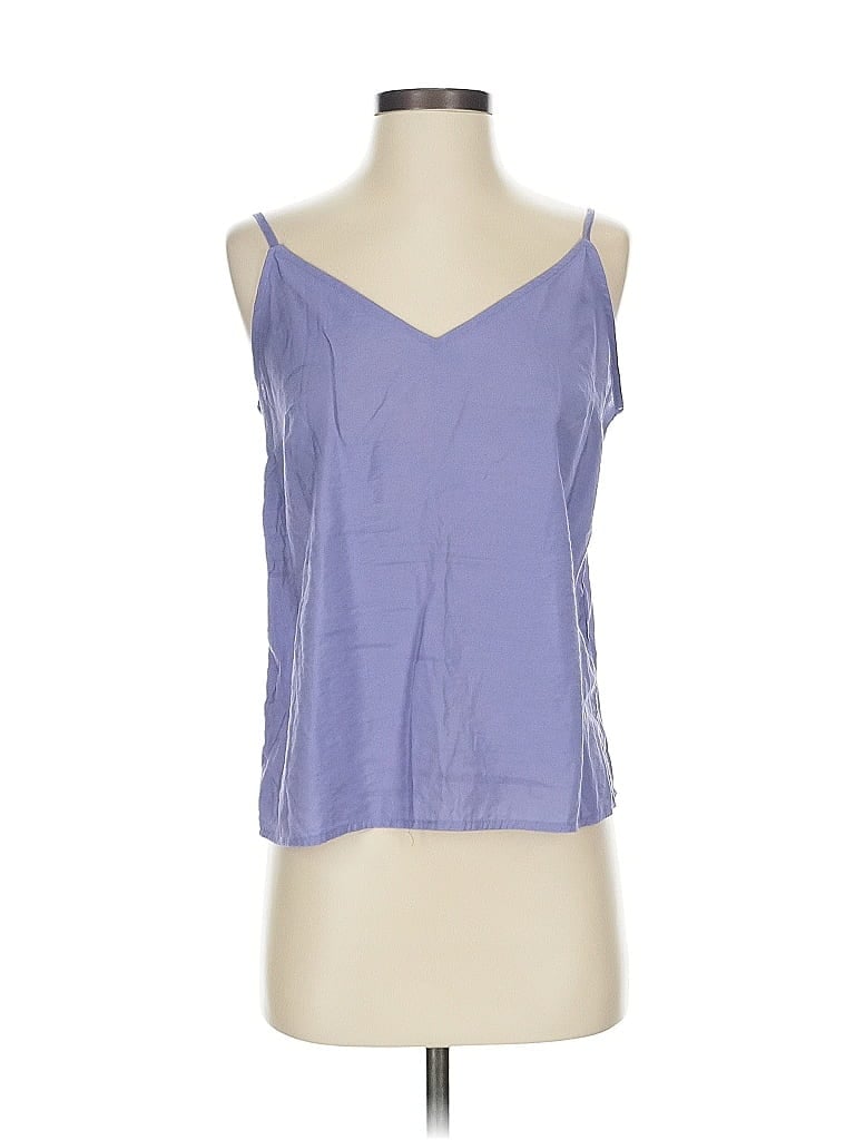 Pre-owned A New Day Tank Top Purple Strapless Neckline Tops