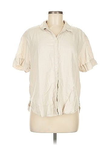 Abercrombie & Fitch Short Sleeve Blouse (view 1)