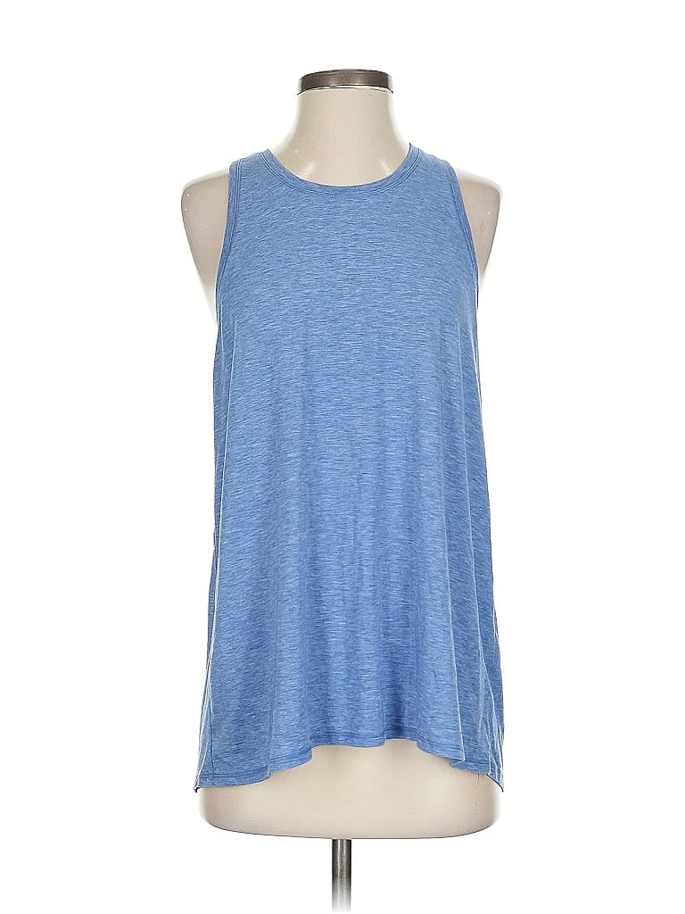 Pre-owned Gap Fit Sleeveless T-shirt In Blue