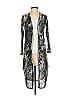 G by Giuliana Rancic 100% Polyester Silver Cardigan Size XXS - photo 1